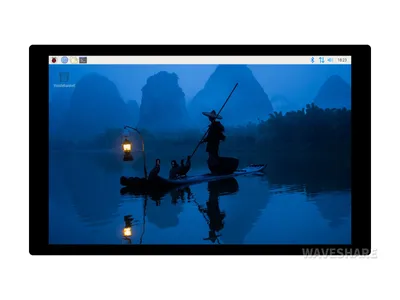Waveshare 8-DSI-TOUCH-A display running Raspberry Pi OS